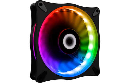 Cooler Para Gabinete Gamemax GMX, ARGB 120mm